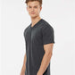 Tultex 207 Men's Poly-Rich V-Neck T-Shirt - Side view