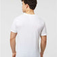 Tultex 207 Men's Poly-Rich V-Neck T-Shirt - Back view