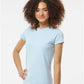 Tultex 213 Women's Fine Jersey Slim Fit T-Shirt - Side view