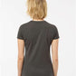 Tultex 213 Women's Fine Jersey Slim Fit T-Shirt - Back view