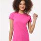 Tultex 213 Women's Fine Jersey Slim Fit T-Shirt - Front view