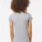 Tultex 213 Women's Fine Jersey Slim Fit T-Shirt - Back view
