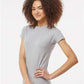 Tultex 213 Women's Fine Jersey Slim Fit T-Shirt - Side view