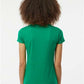 Tultex 213 Women's Fine Jersey Slim Fit T-Shirt - Back view