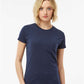Tultex 213 Women's Fine Jersey Slim Fit T-Shirt - Front view