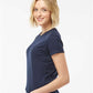 Tultex 213 Women's Fine Jersey Slim Fit T-Shirt - Side view