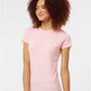 Tultex 213 Women's Fine Jersey Slim Fit T-Shirt - Side view