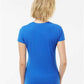 Tultex 213 Women's Fine Jersey Slim Fit T-Shirt - Back view