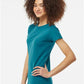 Tultex 213 Women's Fine Jersey Slim Fit T-Shirt - Side view