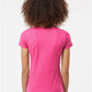 Tultex 214 Women's Long Islander Performance Long Sleeve T-Shirt - Back view