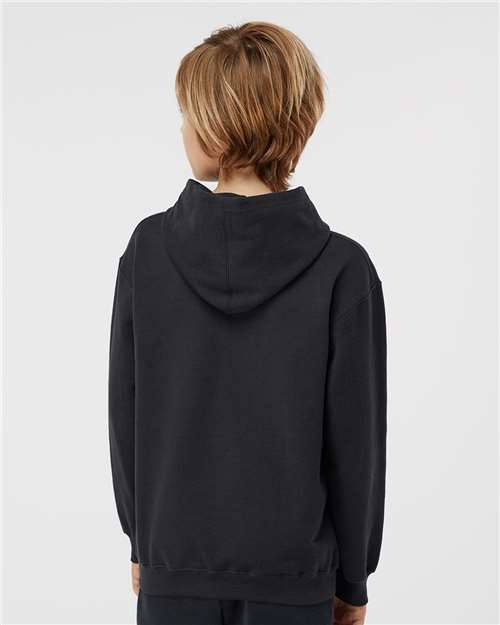 Tultex 320Y Youth Hooded Sweatshirt - Back view