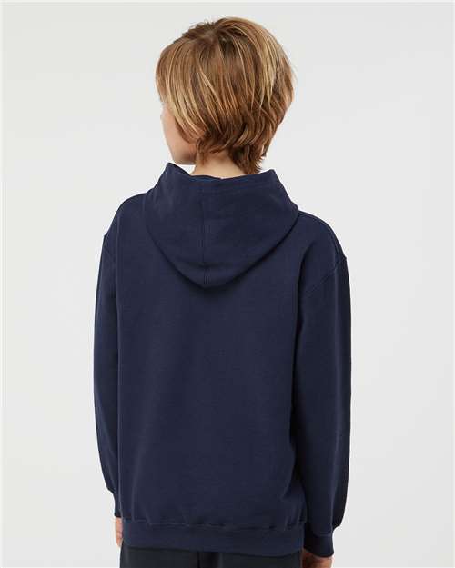 Tultex 320Y Youth Hooded Sweatshirt - Back view