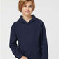 Tultex 320Y Youth Hooded Sweatshirt - Front view