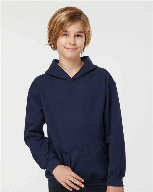 Tultex 320Y Youth Hooded Sweatshirt - Front view