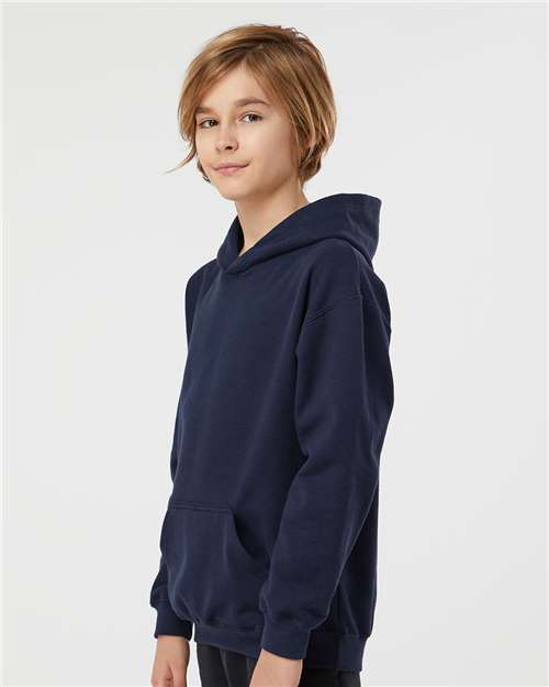 Tultex 320Y Youth Hooded Sweatshirt - Side view