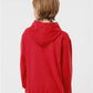 Tultex 320Y Youth Hooded Sweatshirt - Back view