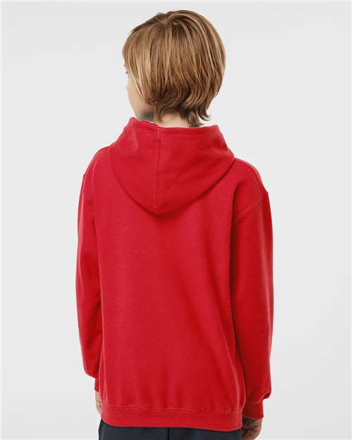 Tultex 320Y Youth Hooded Sweatshirt - Back view