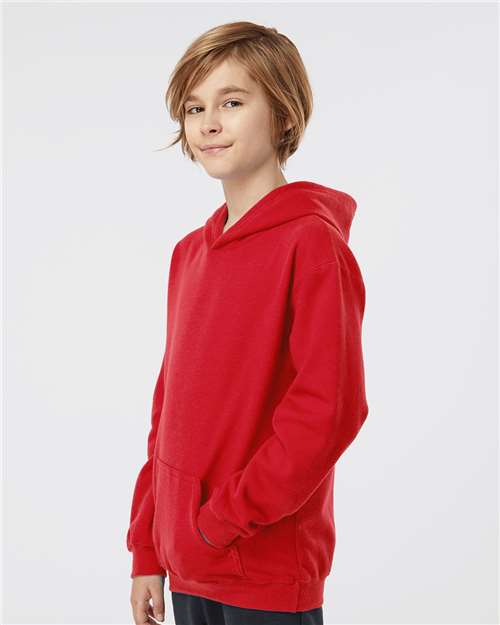 Tultex 320Y Youth Hooded Sweatshirt - Side view