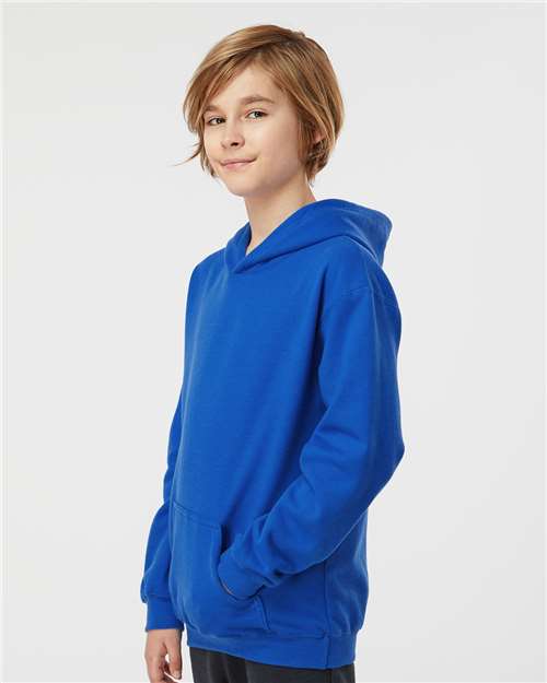 Tultex 320Y Youth Hooded Sweatshirt - Side view
