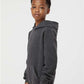 Tultex 320Y Youth Hooded Sweatshirt - Side view