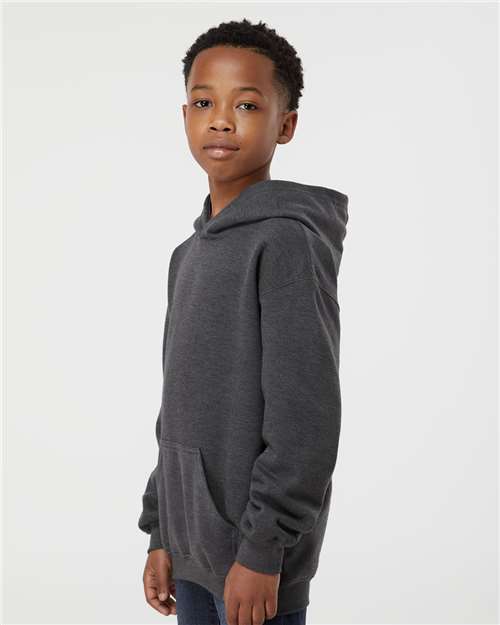 Tultex 320Y Youth Hooded Sweatshirt - Side view