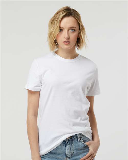 Tultex 216 Unisex Cayman Performance Camo Colorblocked Long Sleeve T-Shirt - Front view
