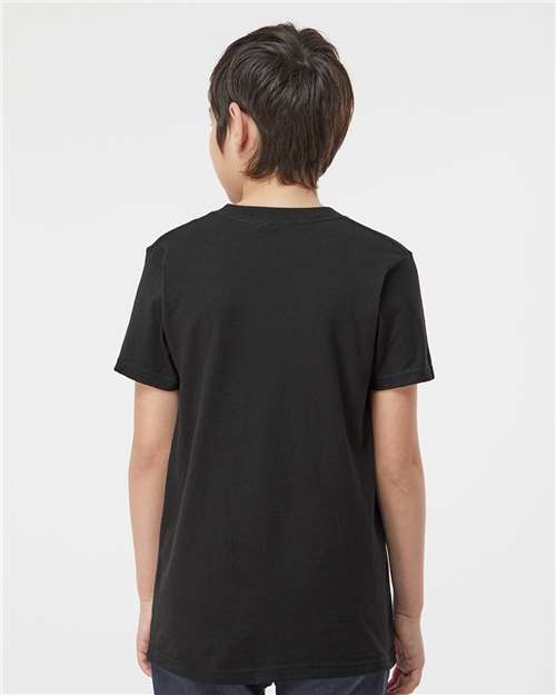 Tultex 235 Youth Fine Jersey T-Shirt - Back view