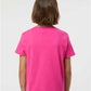 Tultex 235 Youth Fine Jersey T-Shirt - Back view