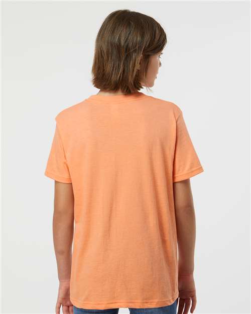 Tultex 235 Youth Fine Jersey T-Shirt - Back view
