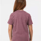 Tultex 235 Youth Fine Jersey T-Shirt - Back view
