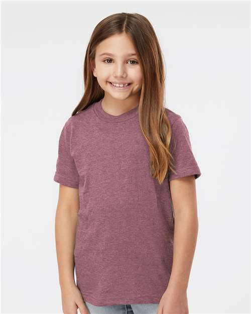 Tultex 235 Youth Fine Jersey T-Shirt - Front view