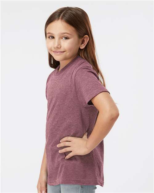 Tultex 235 Youth Fine Jersey T-Shirt - Side view