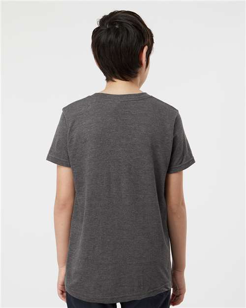 Tultex 235 Youth Fine Jersey T-Shirt - Back view