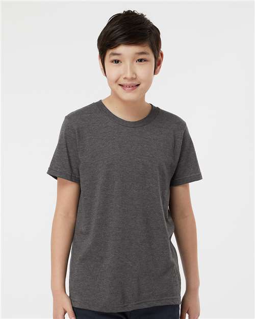 Tultex 235 Youth Fine Jersey T-Shirt - Front view
