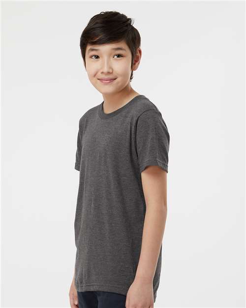 Tultex 235 Youth Fine Jersey T-Shirt - Side view
