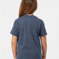 Tultex 235 Youth Fine Jersey T-Shirt - Back view