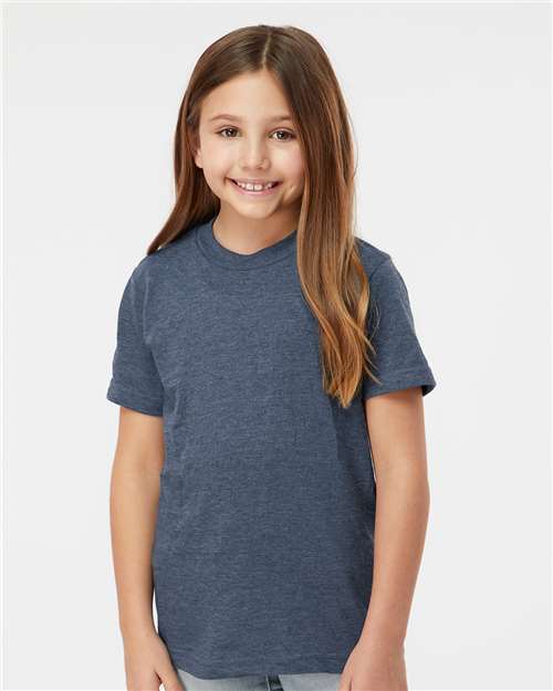 Tultex 235 Youth Fine Jersey T-Shirt - Front view