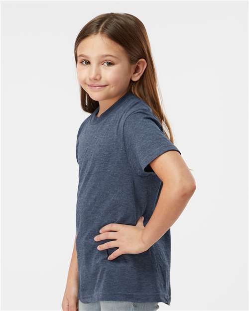 Tultex 235 Youth Fine Jersey T-Shirt - Side view