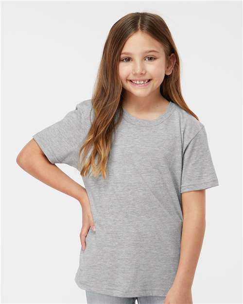 Tultex 235 Youth Fine Jersey T-Shirt - Front view