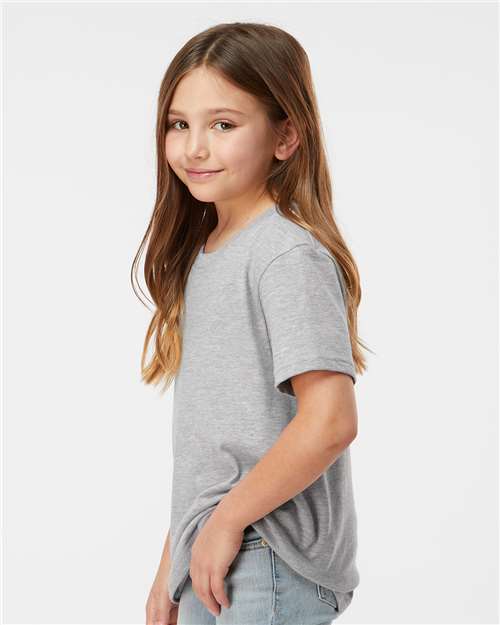 Tultex 235 Youth Fine Jersey T-Shirt - Side view