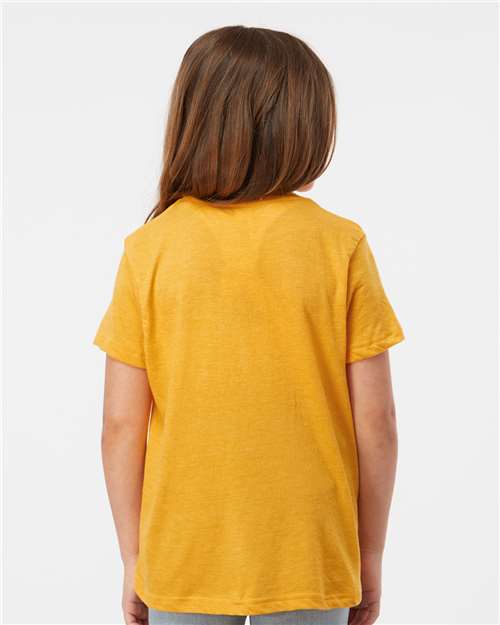 Tultex 235 Youth Fine Jersey T-Shirt - Back view