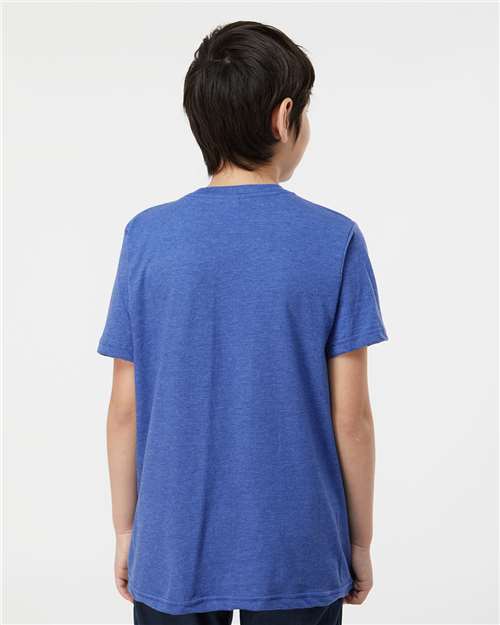 Tultex 235 Youth Fine Jersey T-Shirt - Back view
