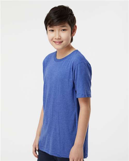 Tultex 235 Youth Fine Jersey T-Shirt - Side view