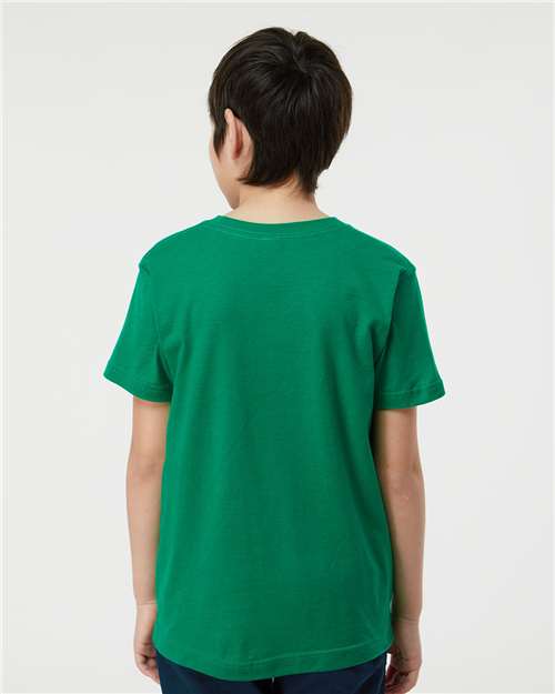 Tultex 235 Youth Fine Jersey T-Shirt - Back view