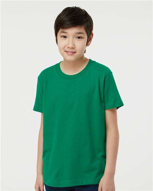 Tultex 235 Youth Fine Jersey T-Shirt - Front view