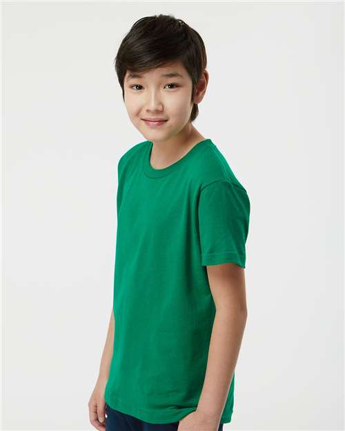 Tultex 235 Youth Fine Jersey T-Shirt - Side view