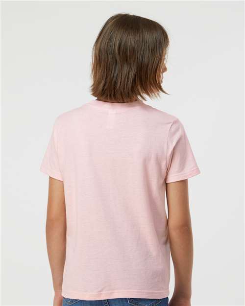 Tultex 235 Youth Fine Jersey T-Shirt - Back view