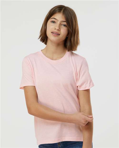 Tultex 235 Youth Fine Jersey T-Shirt - Front view
