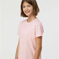 Tultex 235 Youth Fine Jersey T-Shirt - Side view