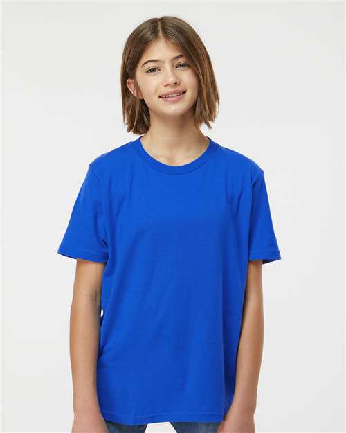 Tultex 235 Youth Fine Jersey T-Shirt - Front view